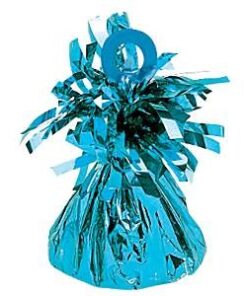 Poids pour ballon en alu bleu