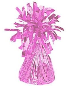 Poids pour ballons en alu rose festif