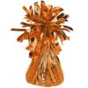 Poids pour ballons en alu orange 170gr