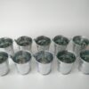 Location 10 petits seaux pots en zinc