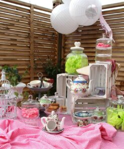 Location grande caisse cageot en bois blanchi