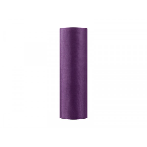 Tissu satin pourpre aubergine 16cm 9M Tissu satin pourpre aubergine 16cm 9M