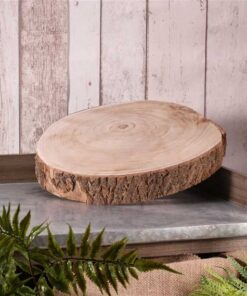 Location rondin de bois centre de table 40cm