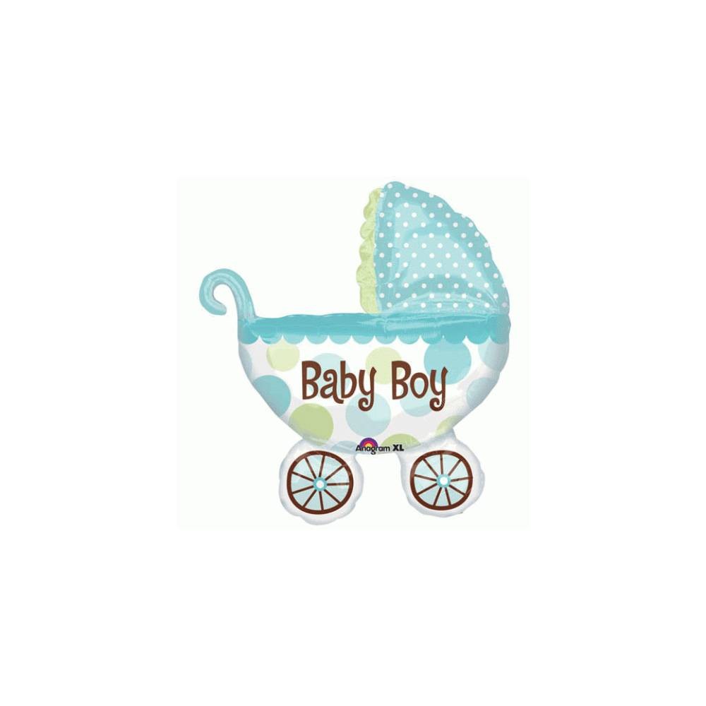 Un ballon géant landau baby boy Un ballon géant landau baby boy