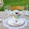 Location 10 napperons en coton crochet mariage