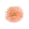 Le pompon boule de papier pêche 25cm