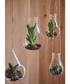 La décoration en verre à suspendre ou à poser