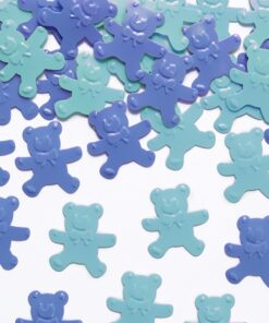 Confettis de table ourson bleu 15gr