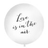 Le ballon mariage géant "Love is in the air" 1M