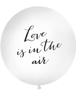 Le ballon mariage géant "Love is in the air" 1M