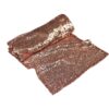 Le chemin de table sequins cuivre rose gold