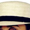 Chapeau de paille canotier