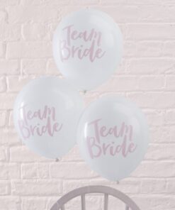 10 Ballons EVJF Team Bride