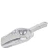 Grande pelle à bonbons plastique argent 22cm