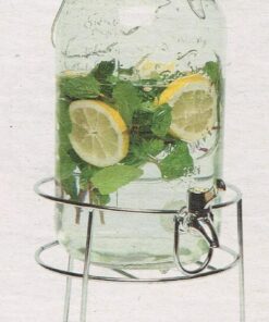 Location fontaine à boissons en verre bar à cocktail mariage