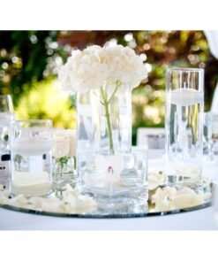 LOCATION vase cylindrique H 30cm D9cm