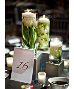 LOCATION vase cylindrique H 30cm D9cm