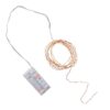 Guirlande lumineuse micro LED fil doré cuivré 3M