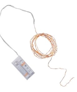 Guirlande lumineuse micro LED fil doré cuivré 3M