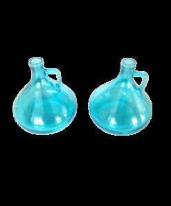 Location 2 carafes vases bleu style dame Jeanne