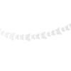 Guirlande mini papillon blanc 2M70