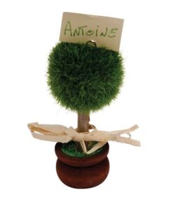 Porte nom arbre boule marque place mariage