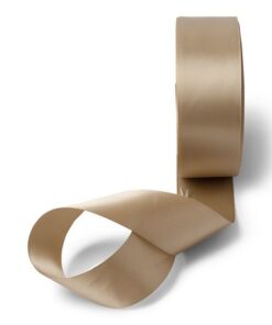 Ruban doré clair 19mm en satin 20M