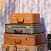 Location 4 valises anciennes vintage (location)