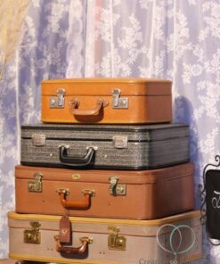 Location 4 valises anciennes vintage (location)