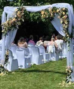 Location arche double cérémonie laïque mariage