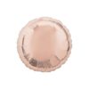 Ballon rose gold cuivré rond 45 cm
