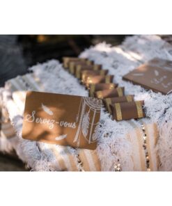 Servez-Vous Pancarte boho kraft buffet candy bar