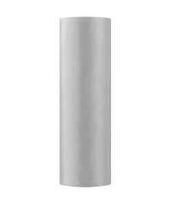 9M Ruban SATIN gris argent 16cm noeud de chaise