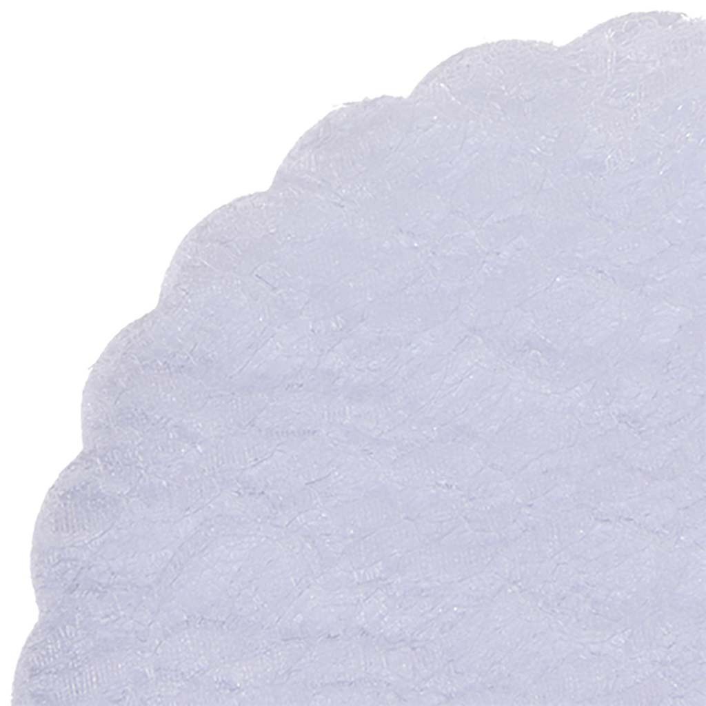 25 Tulle rond dentelle blanc 24cm dragées centre table 25 Tulle rond dentelle blanc 24cm dragées centre table
