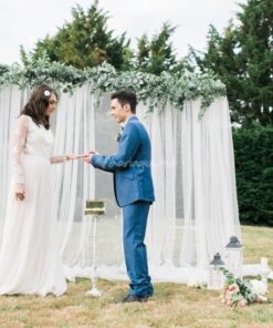 Location arche double cérémonie laïque mariage