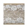 Dentelle blanche décoration table mariage 9M