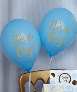 8 ballons 'It's a boy