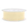 Ruban Organza 25 mm Ivoire 25 mètres