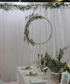 Location arche double cérémonie laïque mariage