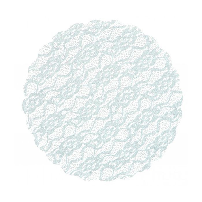 25 Tulle rond dentelle blanc 24cm dragées centre table 25 Tulle rond dentelle blanc 24cm dragées centre table