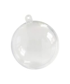 5 boule plexi 8 cm pour dragées