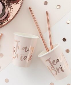 confettis rose gold mylar cuivre 14gr
