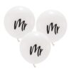 Un ballon mariage rond "Mr" le marié 40cm