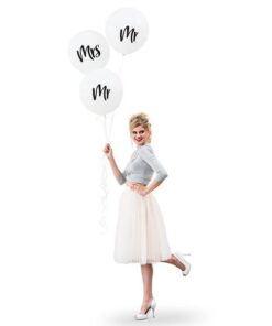 Un ballon mariage rond 