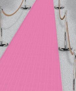 Tapis rose intissé 60cm 4M50 allée ou tenture plafond