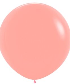Ballon géant pastel pêche blush 90cm