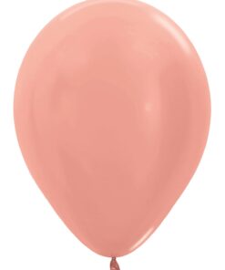 5 ballon latex rose gold 30cm