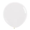 Ballon géant transparent en latex 90cm