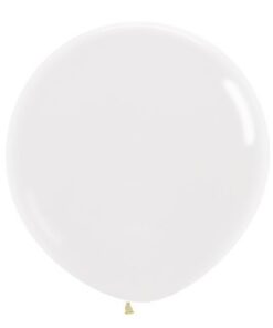 Ballon géant transparent en latex 90cm