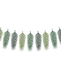 Guirlande de feuilles tropicales 1M25